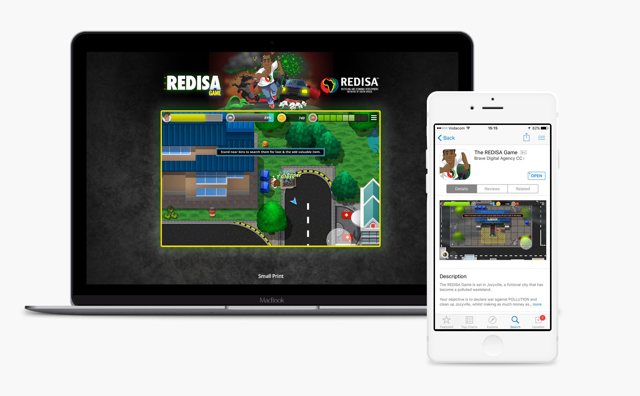 Redisa-WelcomeScreen